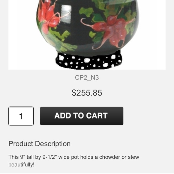 Droll Designs Large Vintage Black Shrimp Soup Tureen Covered Ceramic Pot 9”x 9.5 - Picture 6 of 13